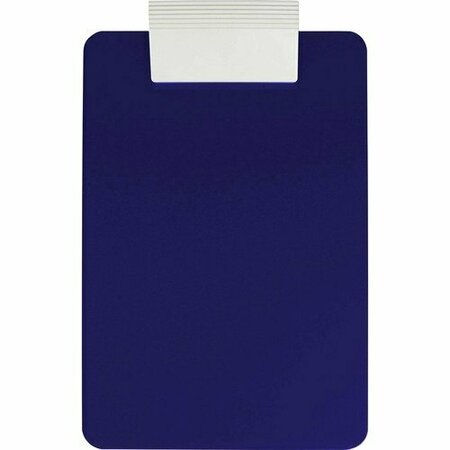 SAUNDERS Clipboard, Antimicrobial, 80-Sht Cap, Letter-size, Blue SAU21609